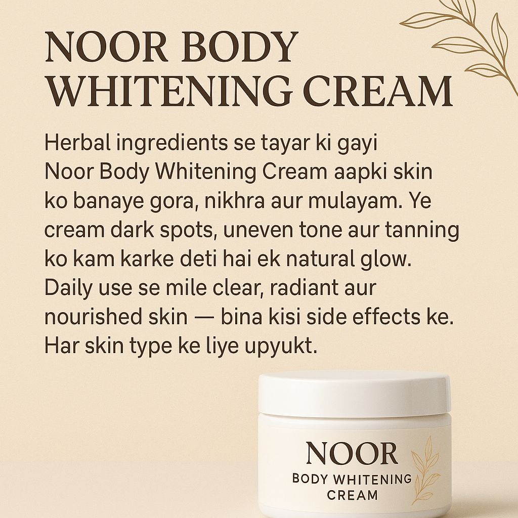 BODY WHITENING CREAM